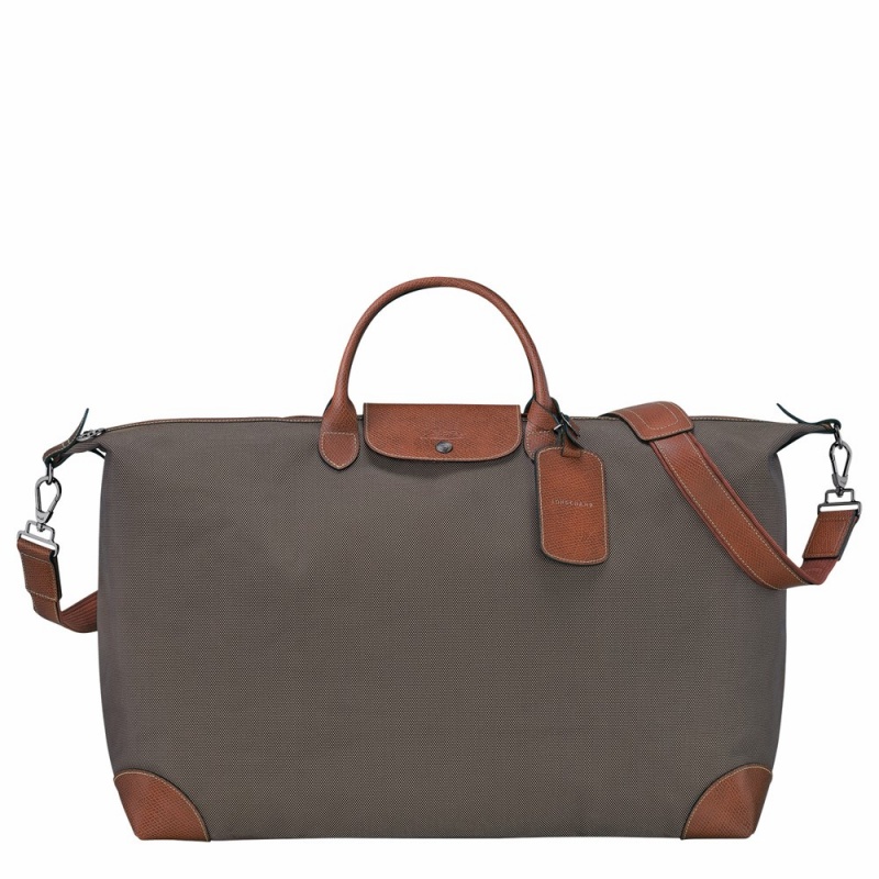 Brown Longchamp Boxford M Men's Travel Bags